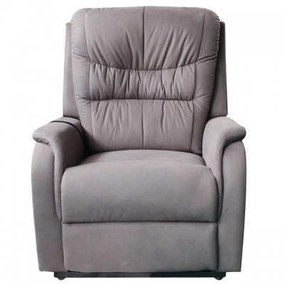 Beige Fabric Soft Cushion Assist Single Motor Lift Recliner Single Sofa Chair for Wholesale Living Room Furniture