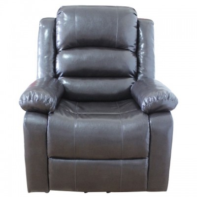 BSCI Passed Polished PU Material Overstuffed Single Motor Lift Recliner Chair