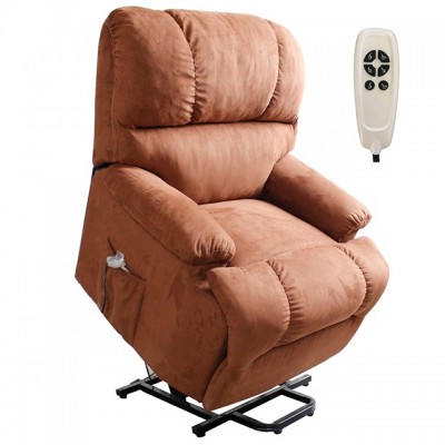 Fabric Cover Single Electric Massage Dual Motors Power Lift  Recliner Chair for Wholesale Home Furniture