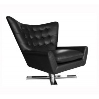 Luxury Cow leather swivel Chair / Rotation chair CC-LC188#